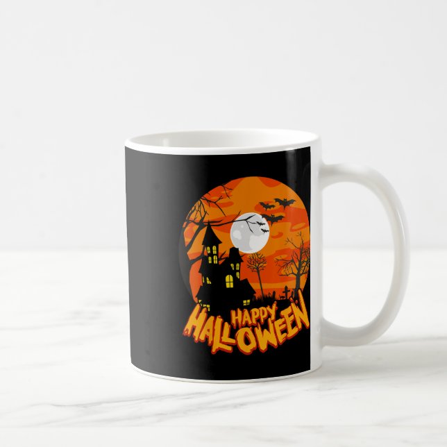 Happy halloween Apparel - Halloween Kaffemugg (Höger)