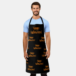 Happy halloween Apron