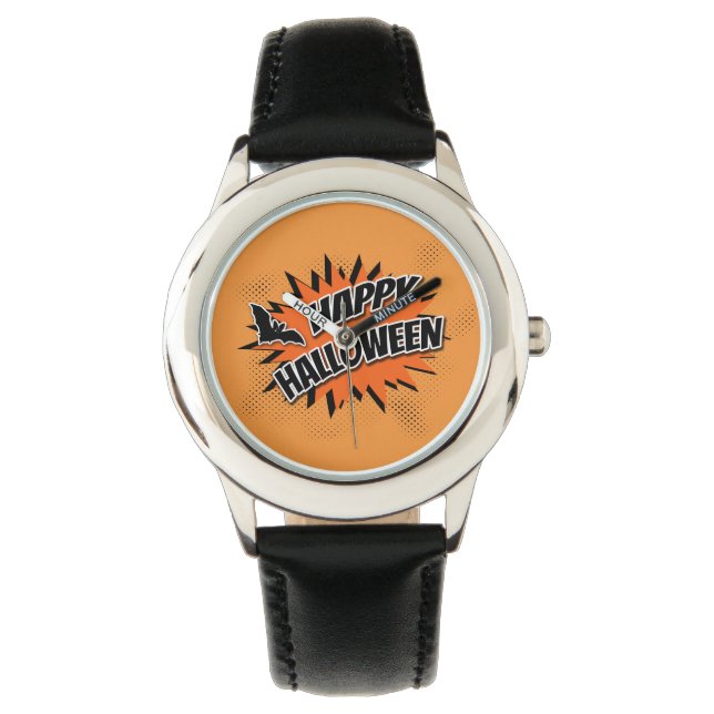Happy halloween armbandsur (Framsida)