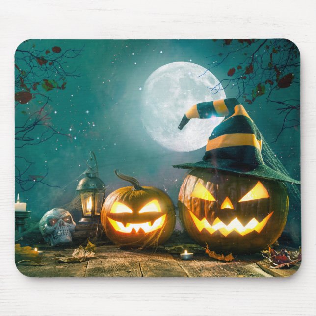 Happy halloween Art Funny Jack o lantern Halloween Musmatta (Framsidan)