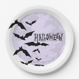 Happy Halloween Assiette en carton