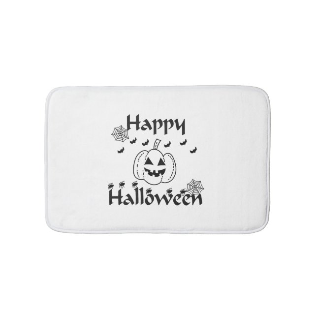 Happy halloween badrumsmatta (Framsidan)