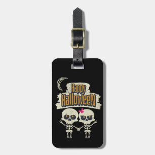 Happy halloween bagagebricka