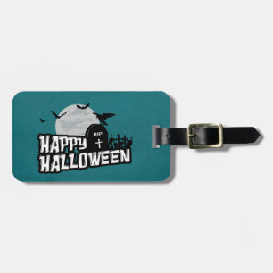 Happy halloween bagagebricka