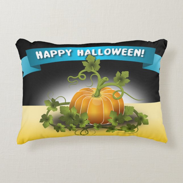"HAPPY HALLOWEEN" BANNER PRYDNADSKUDDE (Framsidan)