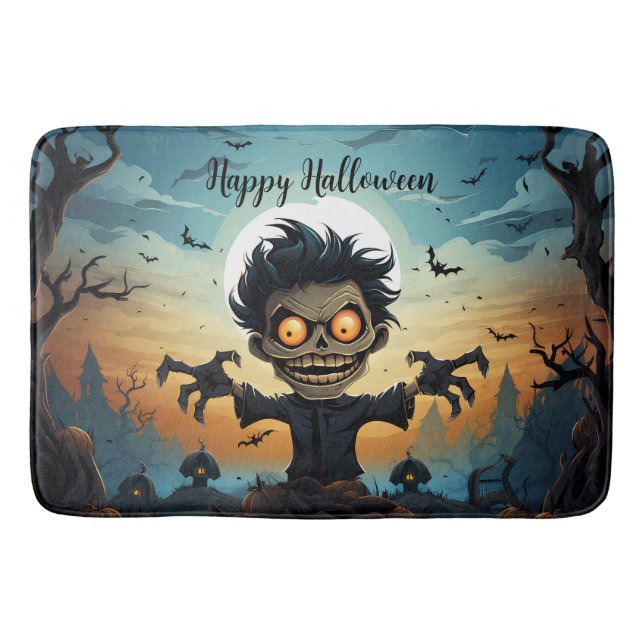 Happy halloween Bath Mat Badrumsmatta (Framsidan)