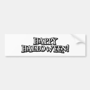 Happy halloween bildekal
