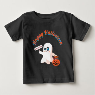 Happy halloween Black Bra Jersey Baby T-Shirt