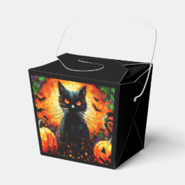 Happy halloween Black Cat Fladdermus Pumpkins Presentaskar