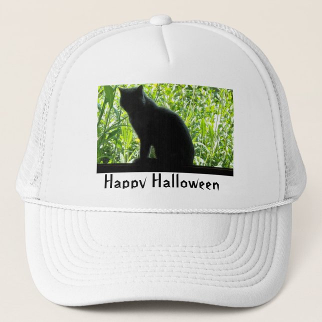 Happy halloween Black Cat Keps (Framsida)