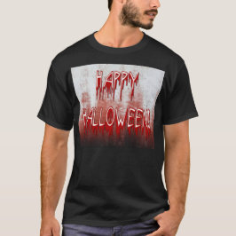 Happy halloween Blood Nedfläckad Manar Tee