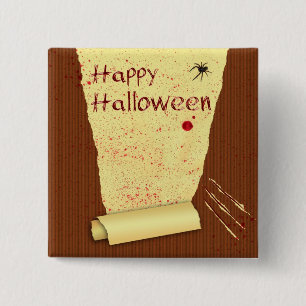 Happy halloween Bloody Tapet Knapp