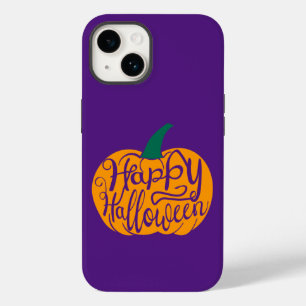 Happy halloween-bokstäver på karvpumpa