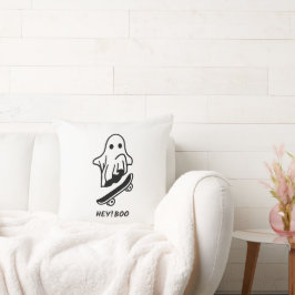 Happy halloween Boo Modern Kudde