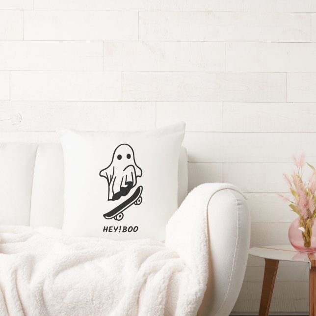 Happy halloween Boo Modern Kudde (Soffa)