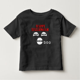 Happy halloween Boo Småbarn Black T Shirt