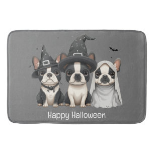 Happy halloween Boston Terrier Hundar Badrumsmatta