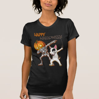 Happy halloween Bull Terrier DAB T Shirt