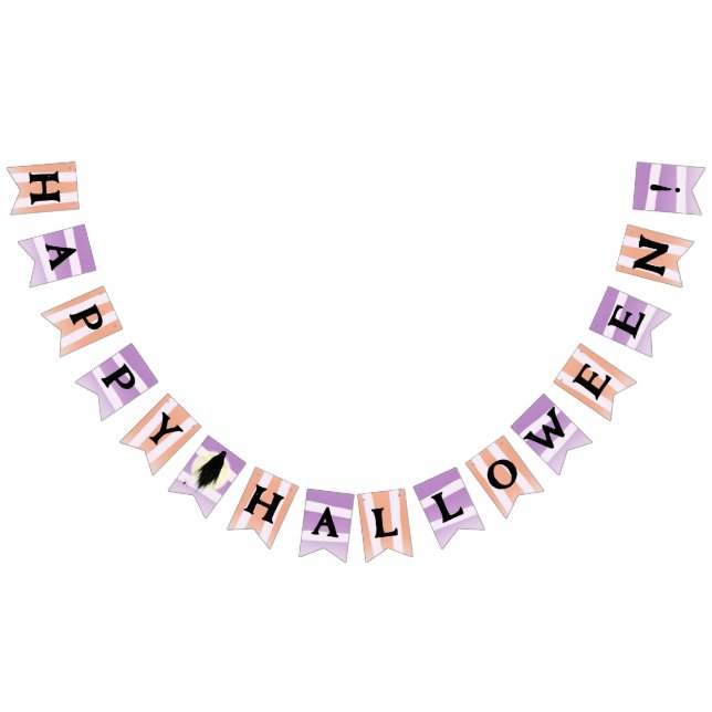 Happy halloween Bunting Banner Vimplar (Alla)