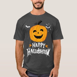 Happy halloween Bus eller godis Halloween Funny Co T Shirt