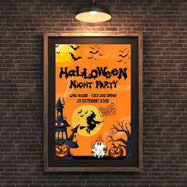 Happy halloween Bus eller godis Poster