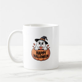 Happy halloween Caffeine Ghost Kaffemugg