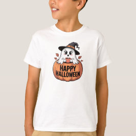 Happy halloween Caffeine Ghost T Shirt