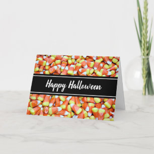 Happy halloween Candy corn-kort Kort