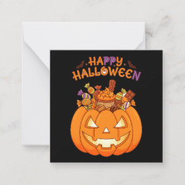Happy halloween cards, cute, stock up! anteckningskort