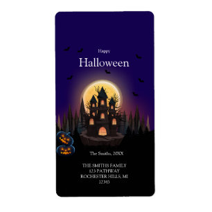 Happy halloween Castle Fraktsedel