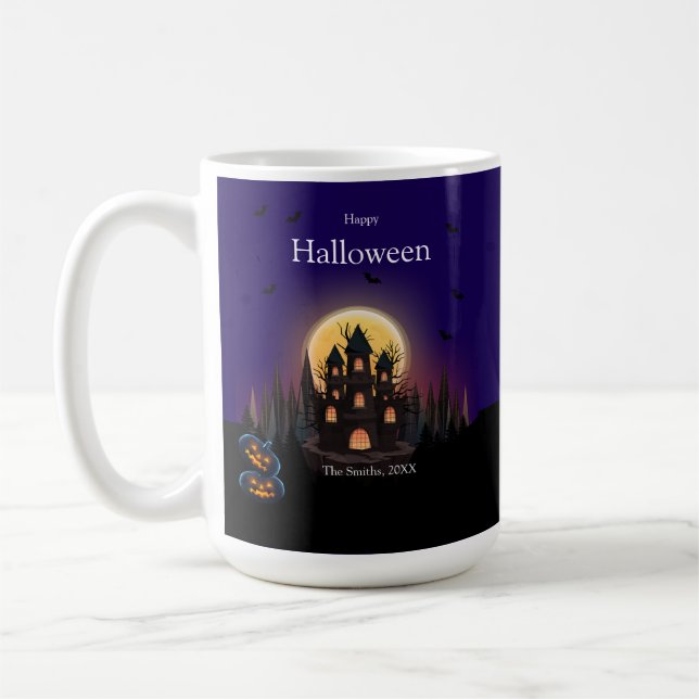 Happy halloween Castle Kaffemugg (Vänster)