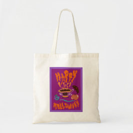 Happy halloween Cat Lover Coffee Kopp Tote Bag Tygkasse