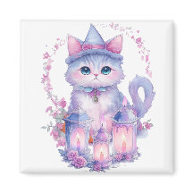 Happy halloween Cat och Candles