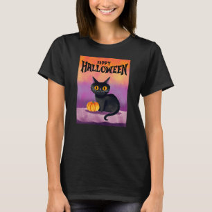 Happy halloween Cat Shirt T