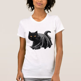 happy halloween cat t shirt