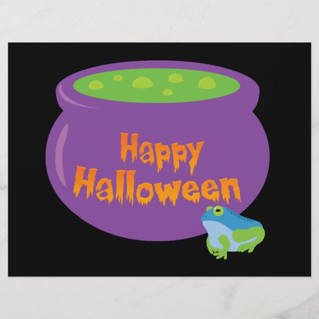 Happy halloween Cauldron (Framsida)