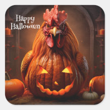 Happy halloween Chicken Tupp Pumpkin Farm Papper