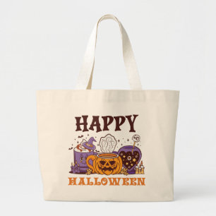 Happy halloween Coffee Brew Jumbo Tygkasse