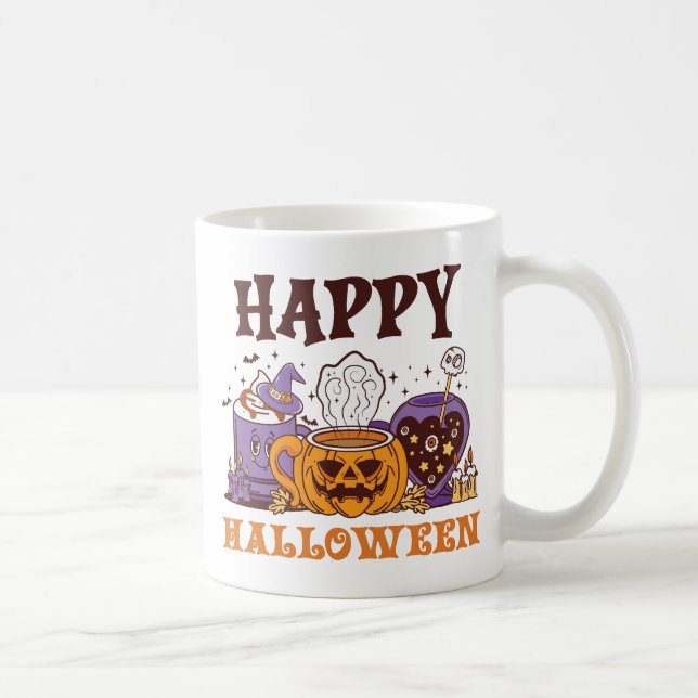 Happy halloween Coffee Brew Kaffemugg (Höger)