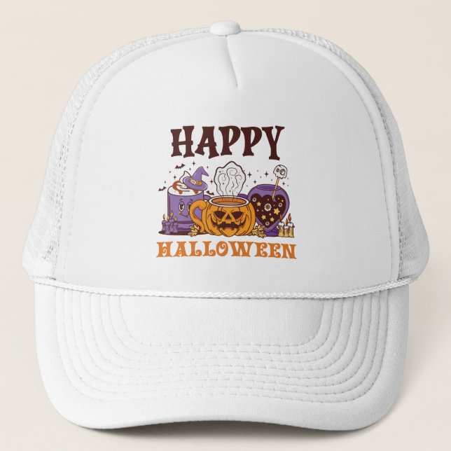 Happy halloween Coffee Brew Keps (Framsida)
