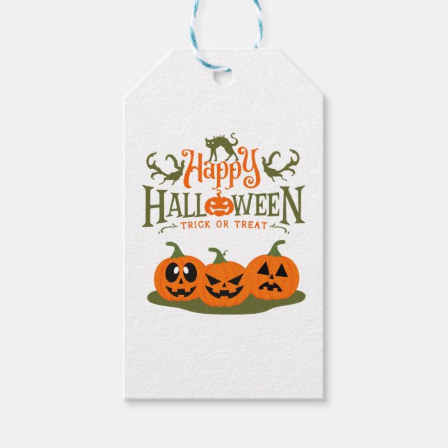 Happy halloween - Coola Halloween Presentetikett (Framsidan)