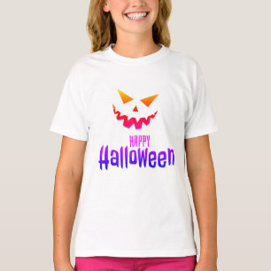Happy halloween Costume for tjejer T-Shirt