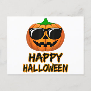 Happy halloween Costume Funny Pumpkin Helg Vykort