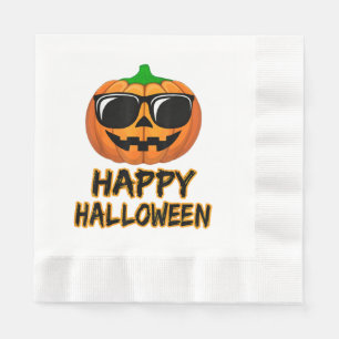 Happy halloween Costume Funny Pumpkin Manar Women  Pappersservett