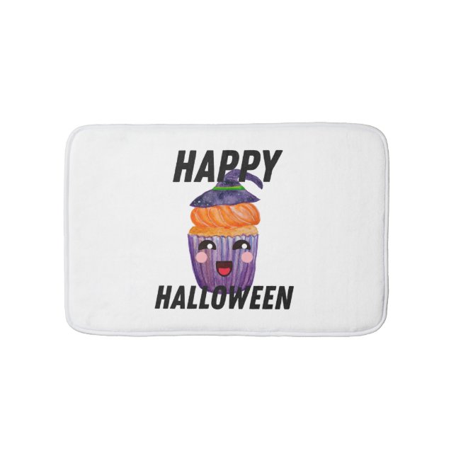 Happy halloween Costume Halloween Cuptårta Badrumsmatta (Framsidan)