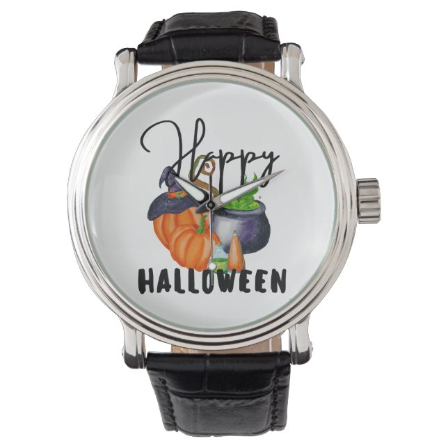 Happy halloween Costume Halloween Decor Armbandsur (Framsida)