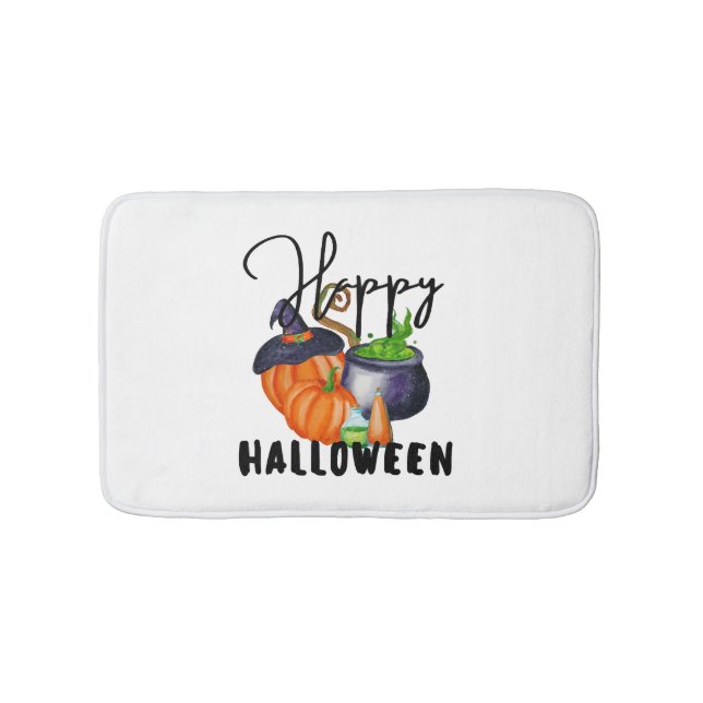 Happy halloween Costume Halloween Decor Badrumsmatta (Framsidan)