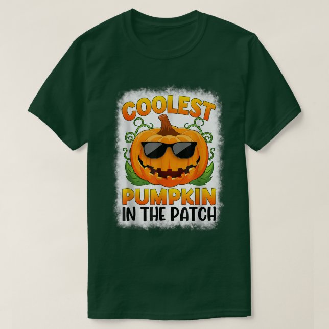 Happy halloween Costume Party Pumkin Spooky Season T Shirt (Design framsida)