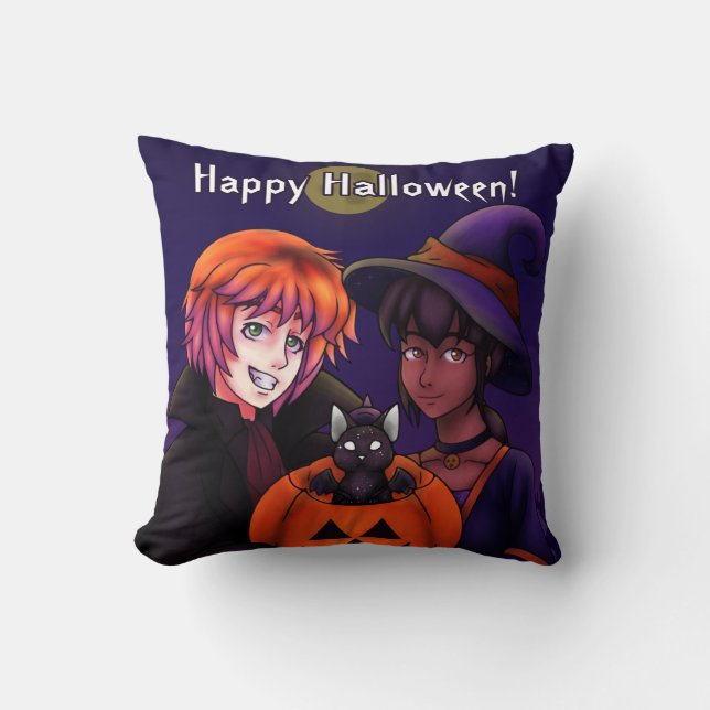 Happy halloween Costumes Kudde (Framsida)