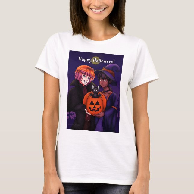 Happy halloween Costumes T Shirt (Framsida)
